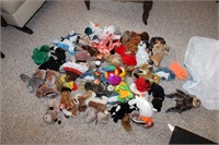 Group of Approx 50 TY Beanie Babies