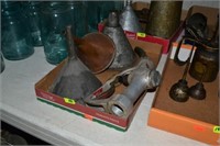 Vintage Funnel & Pump handle flat