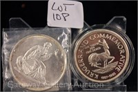 (4) Silver Rounds-