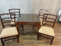 Drexel Heritage Chinoiserie Dining Table 4 Chairs