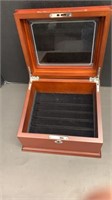 Beautiful Wooden Box to Store 5 Large Notes w/
