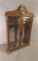 Display Cabinet With Clock