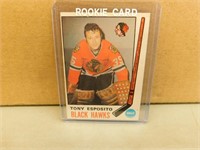 1969-70 OPC Tony Esposito #138 Rookie Hockey Card