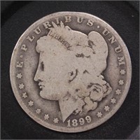US Coins 1899-O Morgan Silver Dollar, Circulated