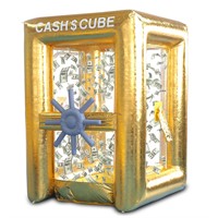 **READ DESC** SAYOK Inflatable Cash Cube Booth Inf