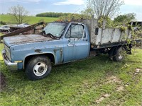 1983 Chevy C30 Truck With Flat Deck