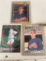 3 John Smoltz 2 Rookie Cards