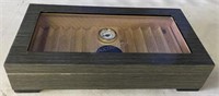 Cigar Humidor 14.5” x 7.5” 3.5” Like New