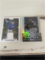 Kevin Hart, Roy Halladay 2- Fabric Cards