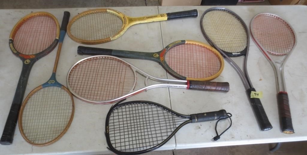 Tennis rackets