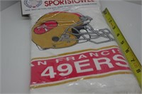 Vintage 49ers Towel