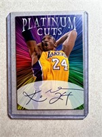 PLATINUM CUTS KOBE BRYANT PRINTED AUTOS