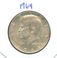 1964 Kennedy Silver Half Dollar