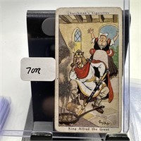 CHURCHMANS TOBACCO CARD HOWLERS KING ALFRED THE GR
