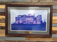 FRAMED & MATTED PRINT OF ST. ANDREWS ROYAL & ...