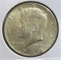 1964 Kennedy Half Dollar Silver