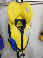 CHILD LIFE JACKET YELLOW