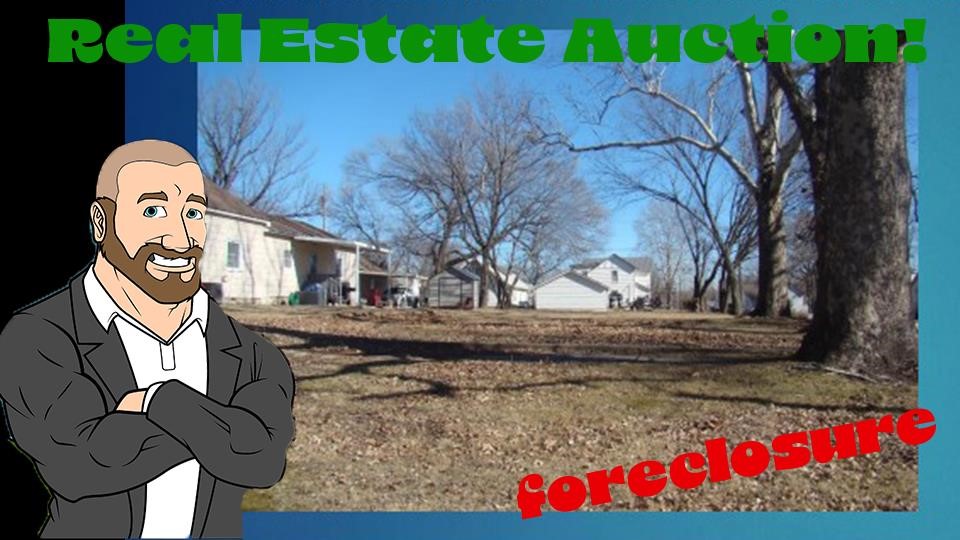 Foreclosed City Lot - No Reserve - Chanute Kansas!