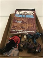 TRAY OF STAR TREK COLLECTIBLES