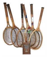 Vintage Wood Tennis Rackets