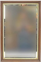 Vintage Traditional Style Beveled Wall Mirror
