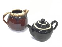 Hull & Other Glazed Pottery Teapots