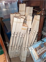 Wooden spindles