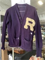 Vintage Robesonia H.S. Letter Sweater.