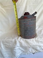 3 OLD OIL FILL CONTAINERS