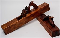 Antique Carpenter Wood Block Hand Planers Tools