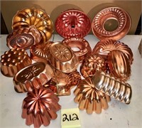 Copper Baking Molds