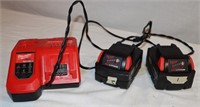 Milwaukee 4859-1808 M12 & M18 Fast Charger w/