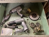 Lot of Air Hammers & Accesories