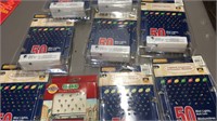 Nine packs of mini lights