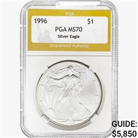 1996 Silver Eagle PGA MS70