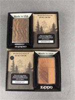 2 Woodchuck Zippo Lighters