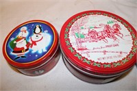 2 Tins of Old Buttons