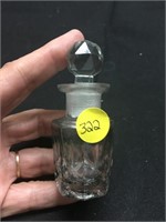 Old Glass Top Perfume? Medicine? Bottle