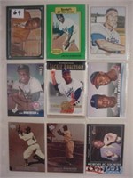 18 diff. 1962 HOF Jackie Robinson baseball cards