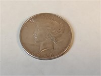 1923  silver Peace dollar