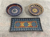 Gorgeous Williams Sonoma Plate/Bowls Made in Italy