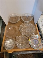 Misc Clear Glass Serving Pieces