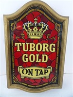 Tuborg Gold On Tap Bar Light - 19x13