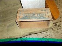 Old wood box