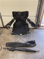 Bag chair & umbrella