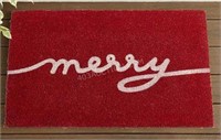 Pottery Barn 24x57 Merry Doormat - NEW