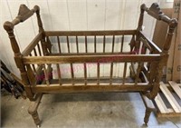 Victorian baby cradle - circa 1860's