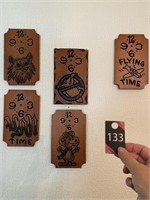 Wood Clock Faces