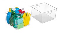 ClearSpace Plastic Storage Bins  XL 2 Pack Perfect