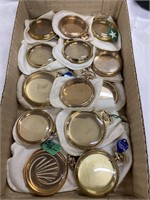 Pocket watch cases - some say  rolled gold